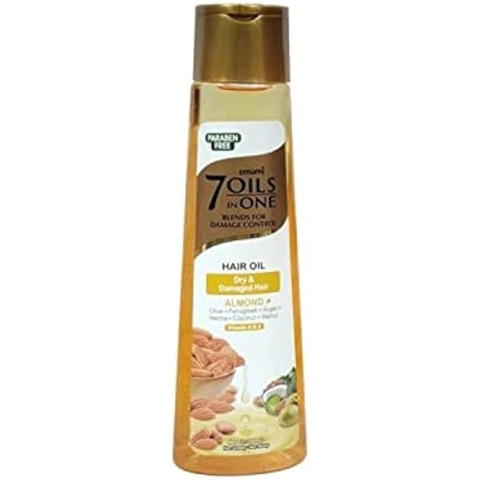 Emami Hair Care Emami 7 in 1 Almond Oil 100ml - Image 1